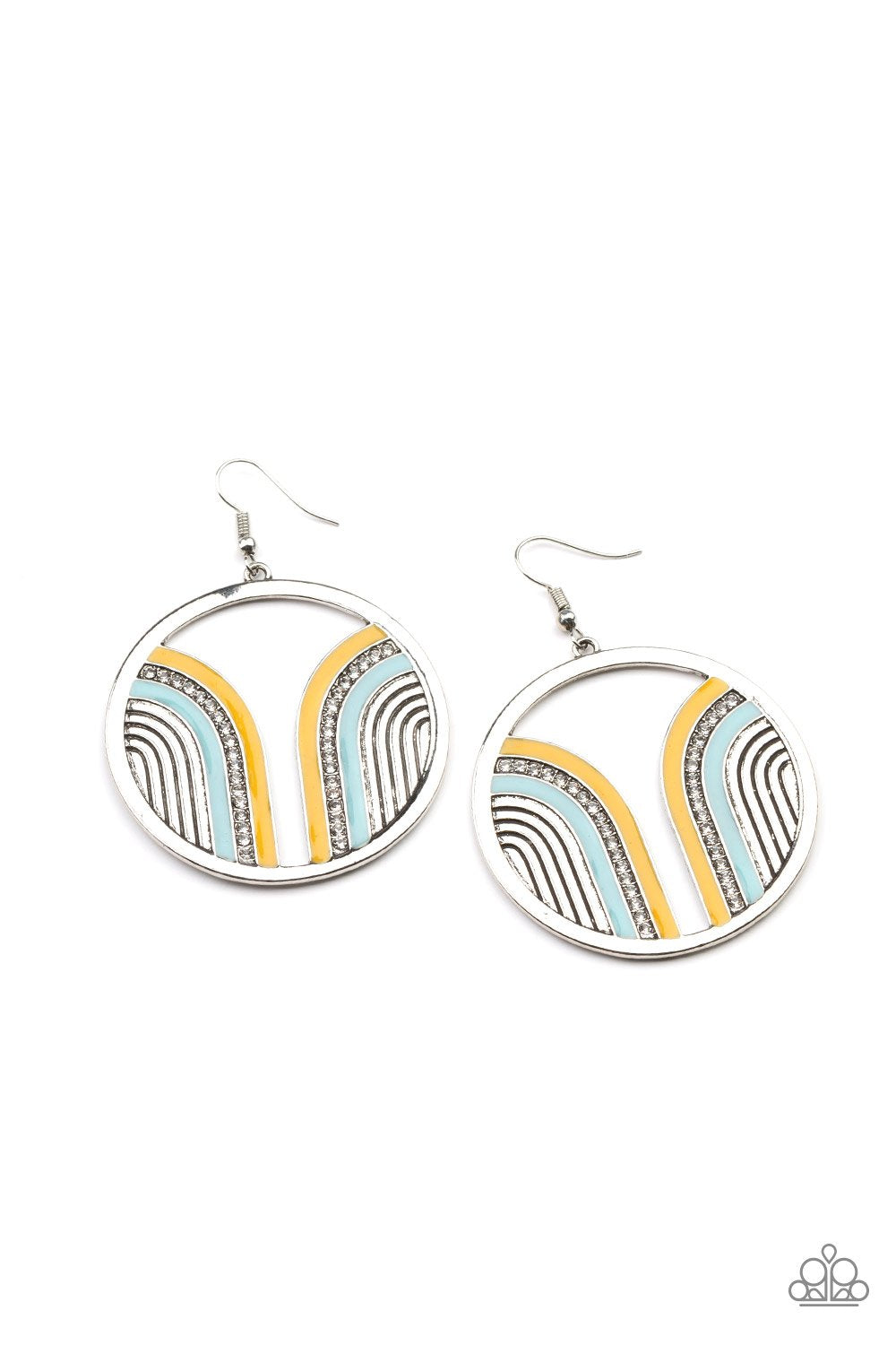 Delightfully Deco Multi Earring Paparazzi E0094
