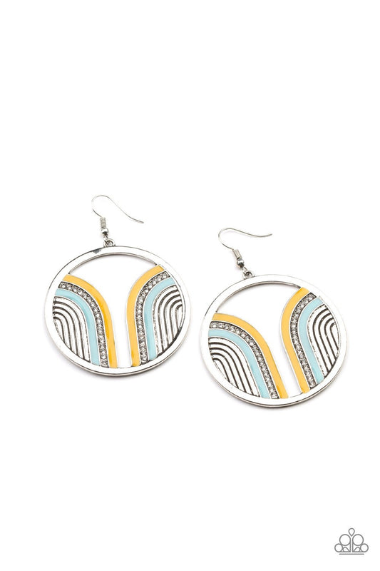 Delightfully Deco Multi Earring Paparazzi E0094