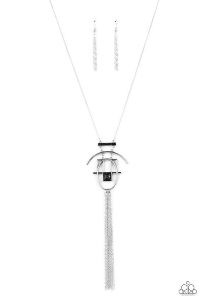 Eco Echoes Black Necklace Paparazzi N0327