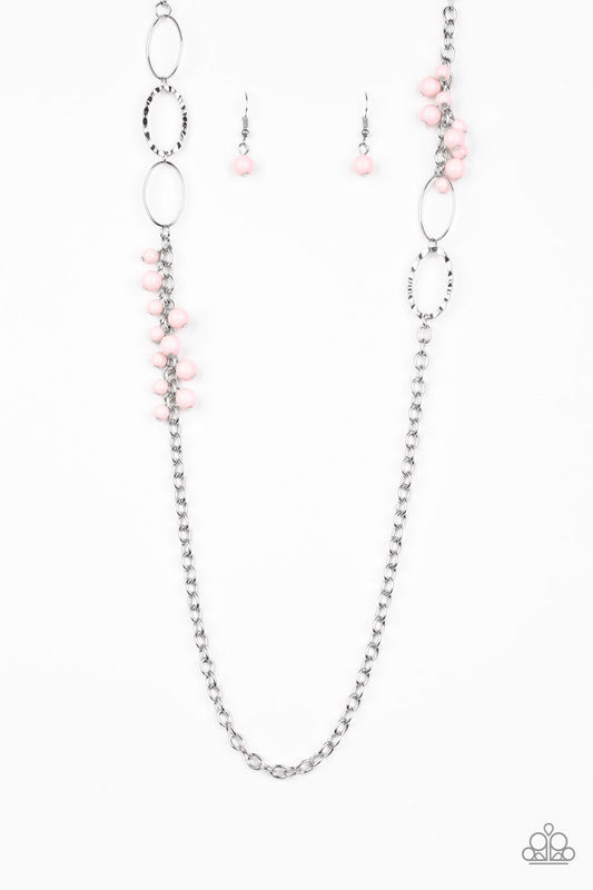 Flirty Foxtrot Pink Necklace Paparazzi N0631