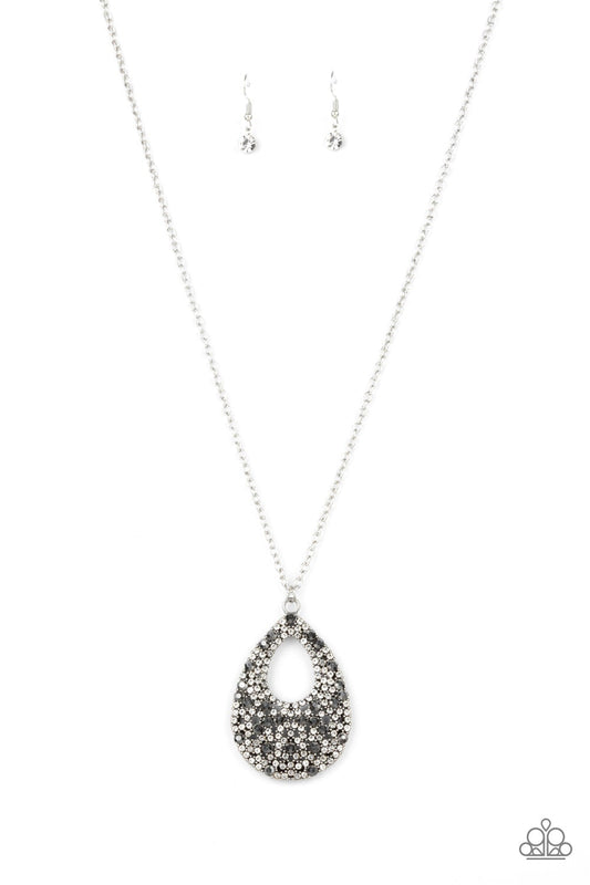 High Society Stargazing Silver Necklace Paparazzi N0287
