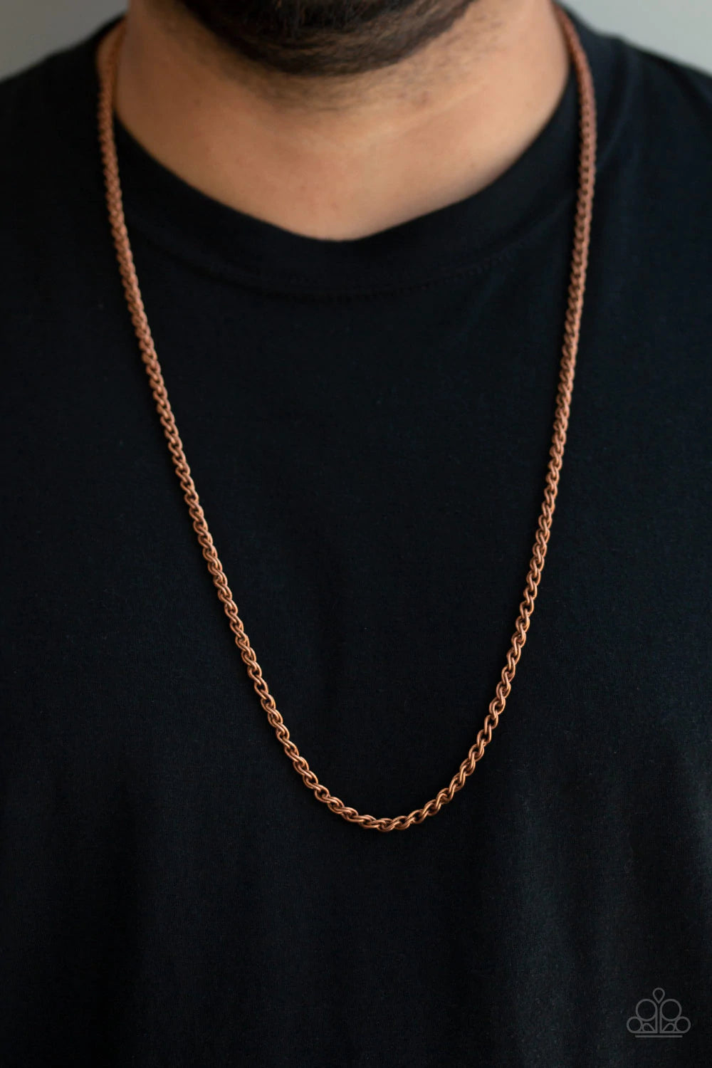 Jump Street Copper Urban Chain Necklace Paparazzi N0077