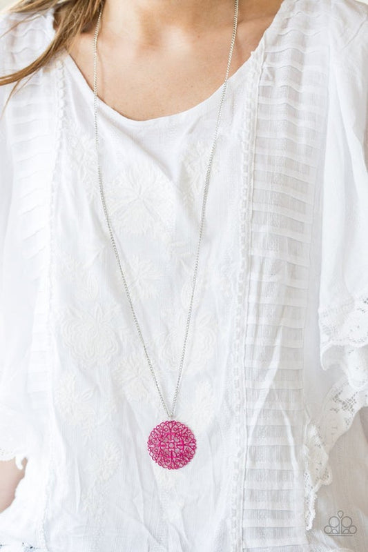 Midsummer Musical Pink Necklace Paparazzi N0023