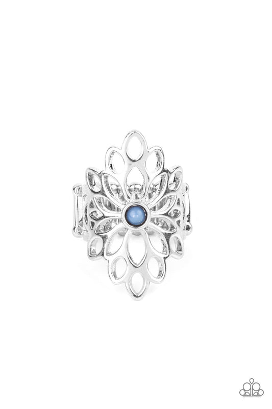 Perennial Daydream Blue Ring Paparazzi R0232