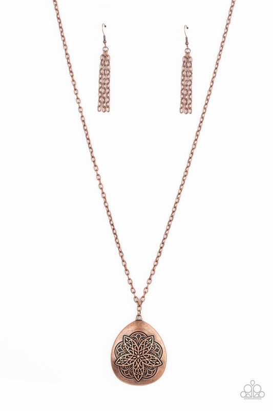 Rustic Renaissance Copper Necklace Paparazzi N0274