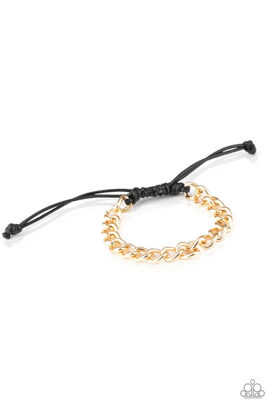 Sideline Gold Urban Bracelet Paparazzi B0016