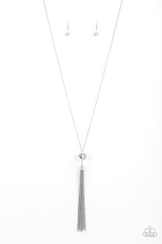 Socialite Of The Season Silver Necklace Paparazzi N0507