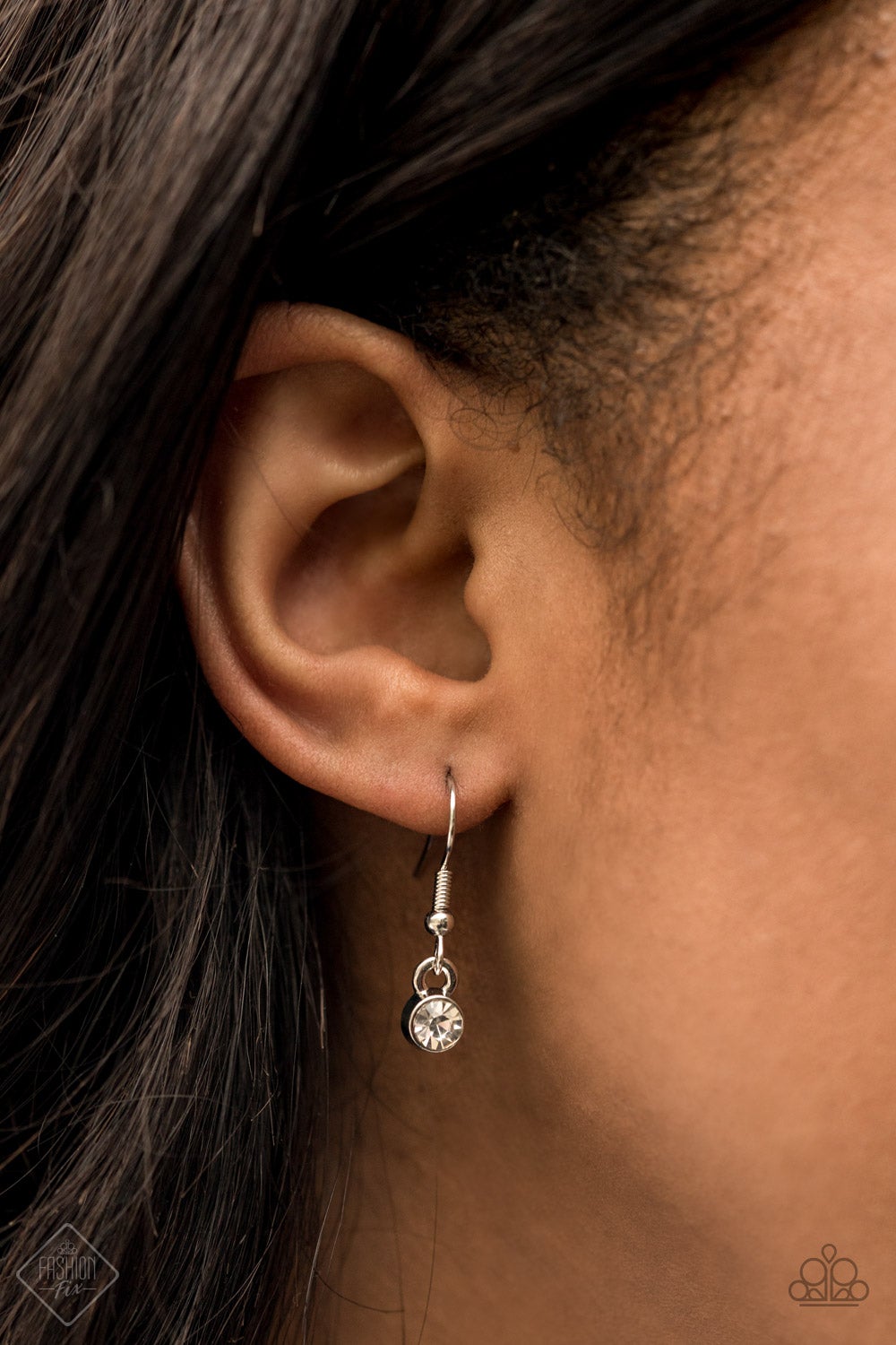 Sparkly Ever After White Necklace Paparazzi N0131