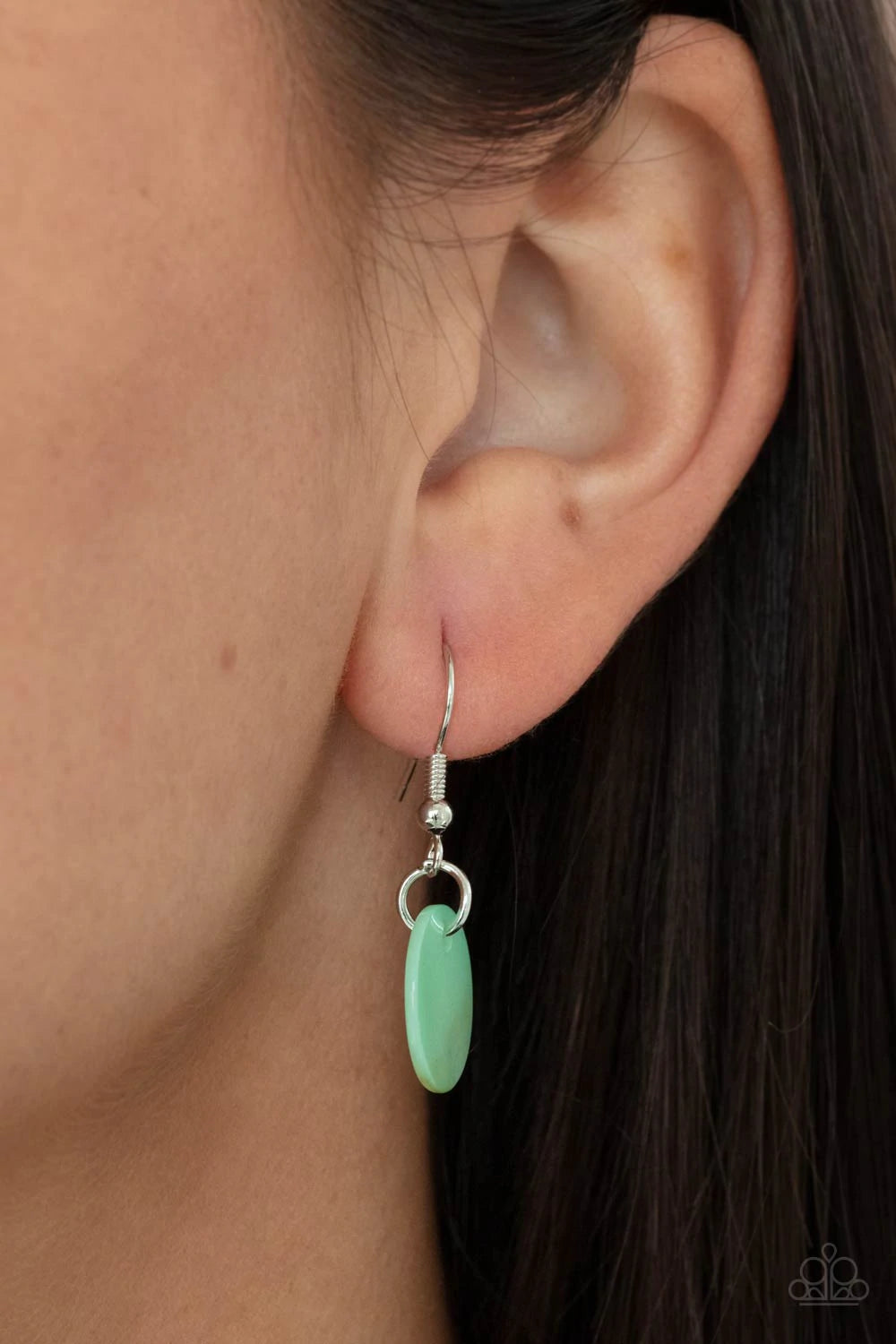 Tidal Tease Green Necklace Paparazzi N0226