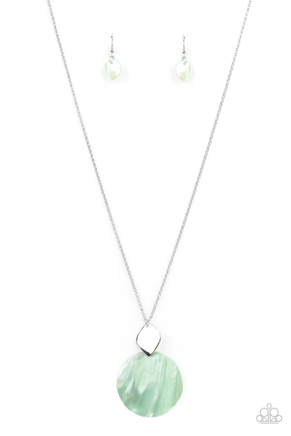 Tidal Tease Green Necklace Paparazzi N0226