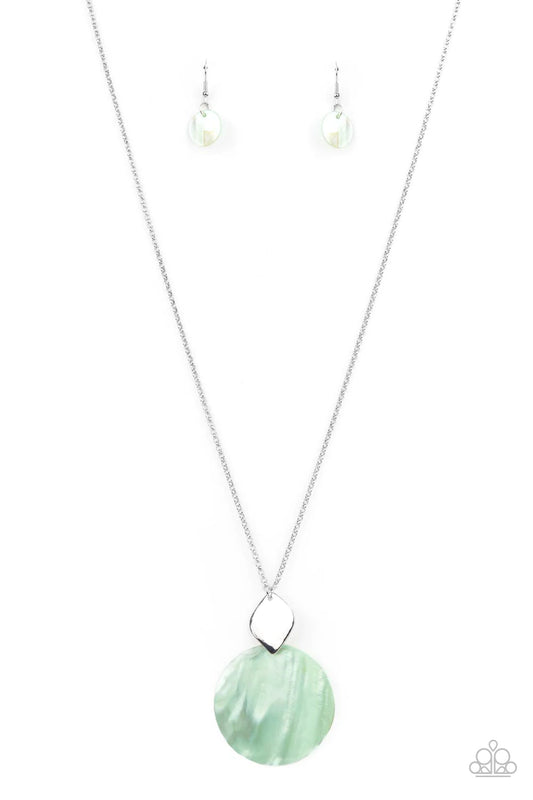 Tidal Tease Green Necklace Paparazzi N0226