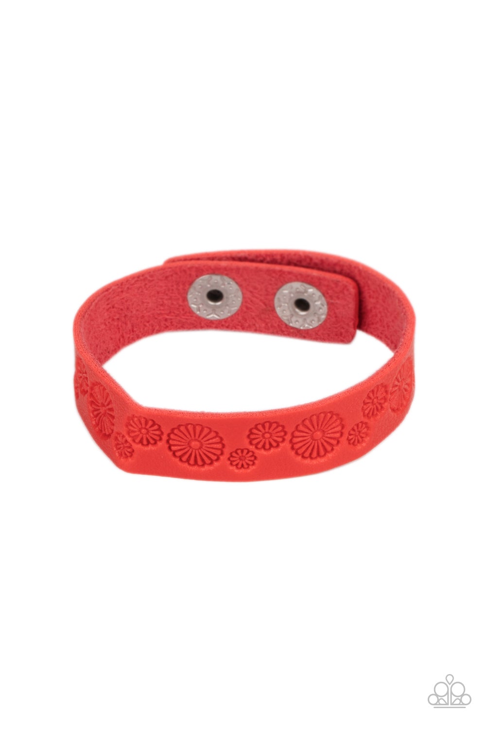 Follow The Wildflowers Red Urban Bracelet Paparazzi B0142
