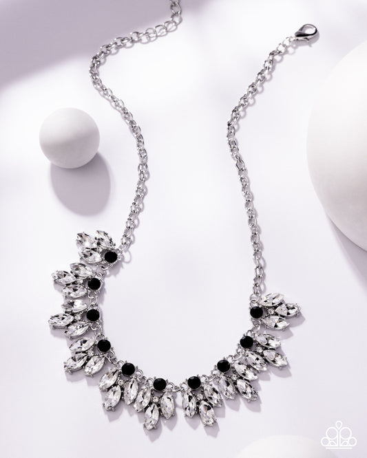 The Chris ZI Necklace Empire Diamond Encore 2024 Life Of The Party Paparazzi