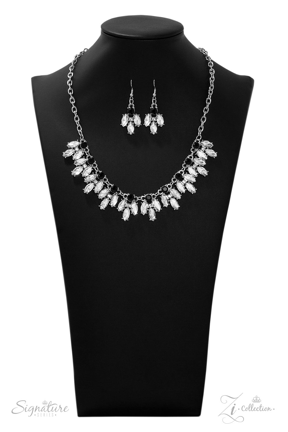 The Chris ZI Necklace Empire Diamond Encore 2024 Life Of The Party Paparazzi
