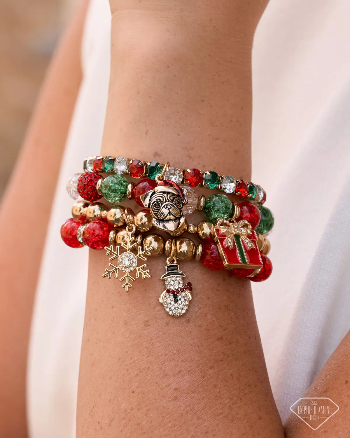 Paparazzi Holiday Gift Multicolored Bracelet Life Of The Party Empire Diamond Exclusive