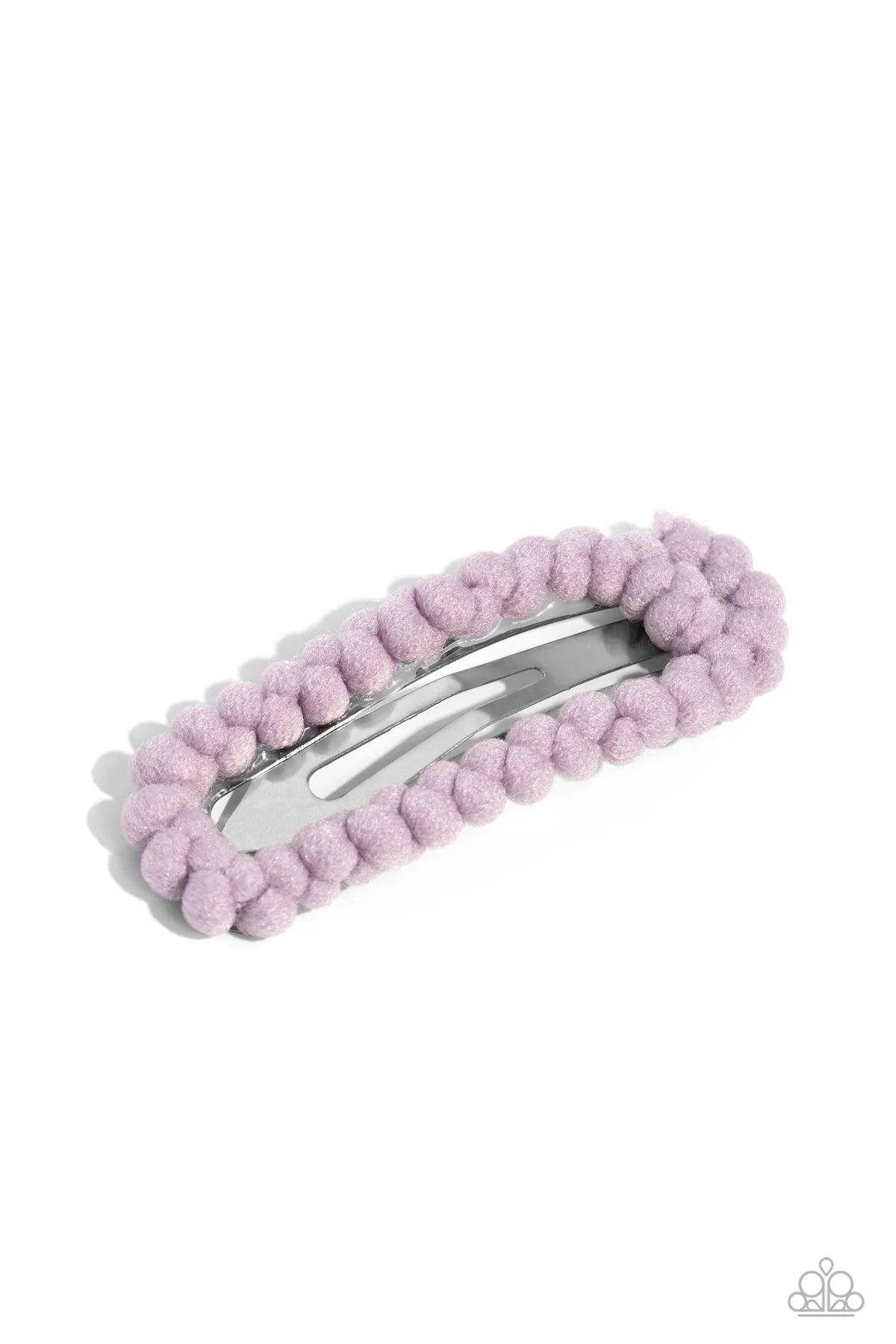 Bubble Gum Bubbly Purple Hair Clip Paparazzi H0140