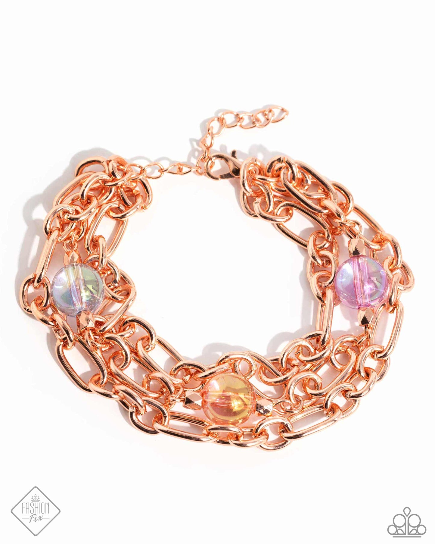 Dawn of a New Day - Copper - Shiny Copper Bracelet Glimpses Of Malibu Fashion Fix May 2024 Paparazzi B1595