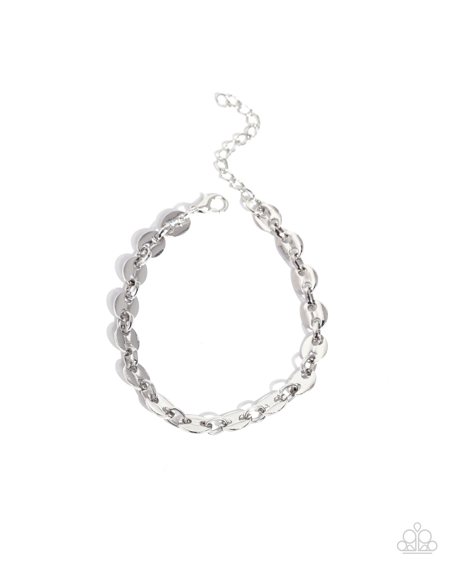 Abstract Adventure - Silver Chain Bracelet Paparazzi B1554