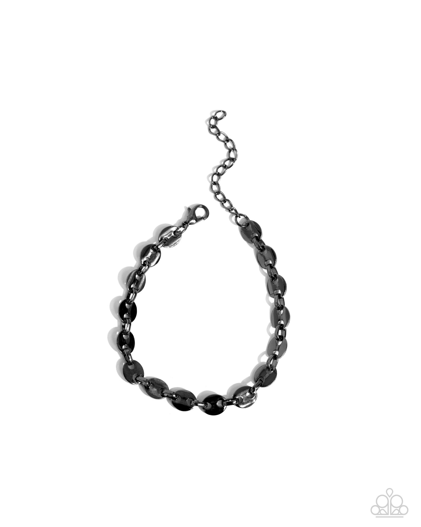 Abstract Adventure - Black Gunmetal Bracelet Paparazzi B1555