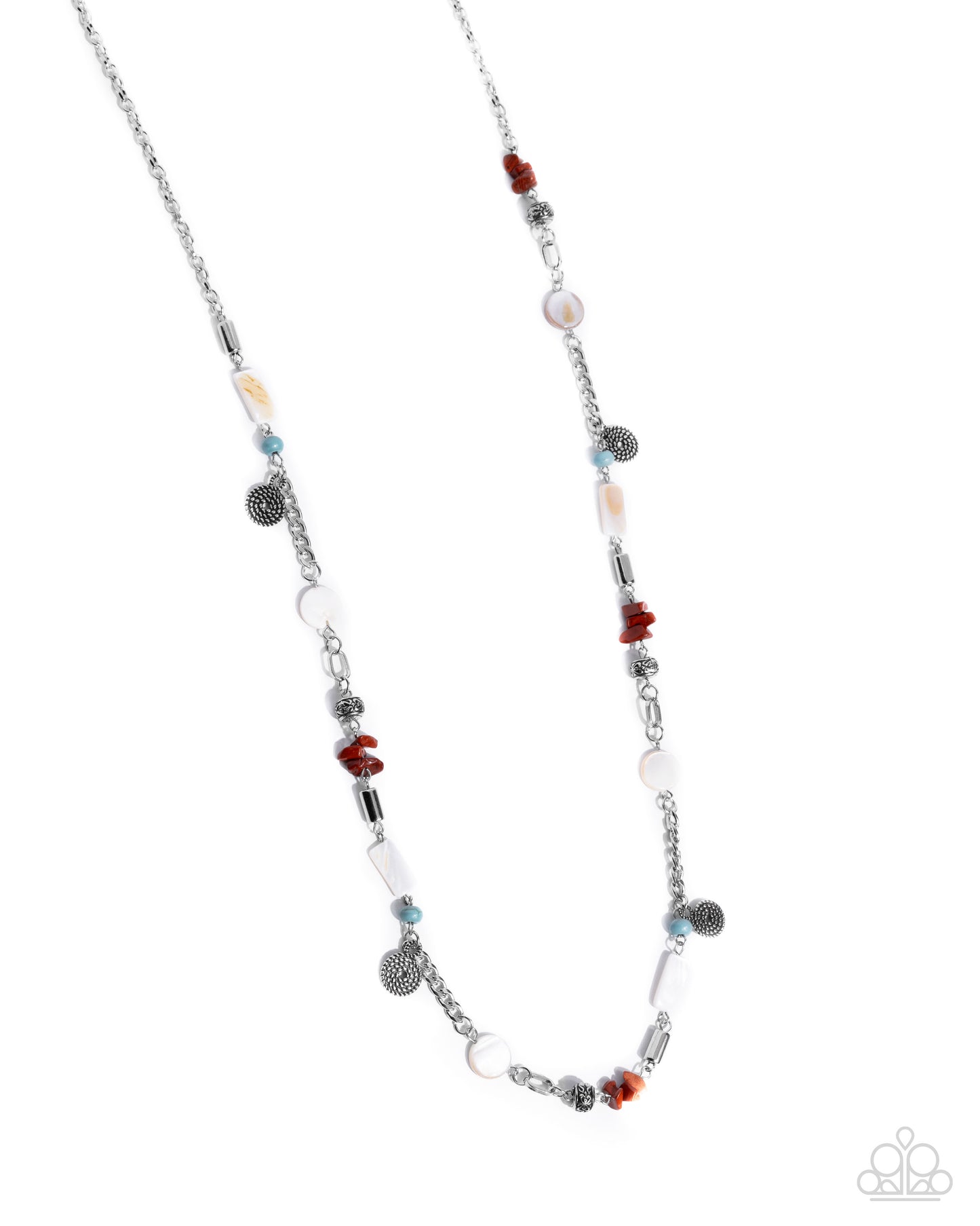 Sentimental Serenity - Complete Look Necklace: Secretive Sentiment - Red & Bracelet: Sentimental Statement - Red