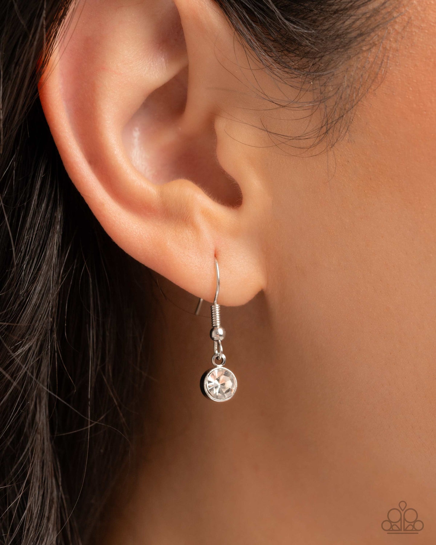 Complete Look Blue Necklace Floral Feature & Blue Bracelet: Floral Factor - Blue Bracelet Set Paparazzi N3595