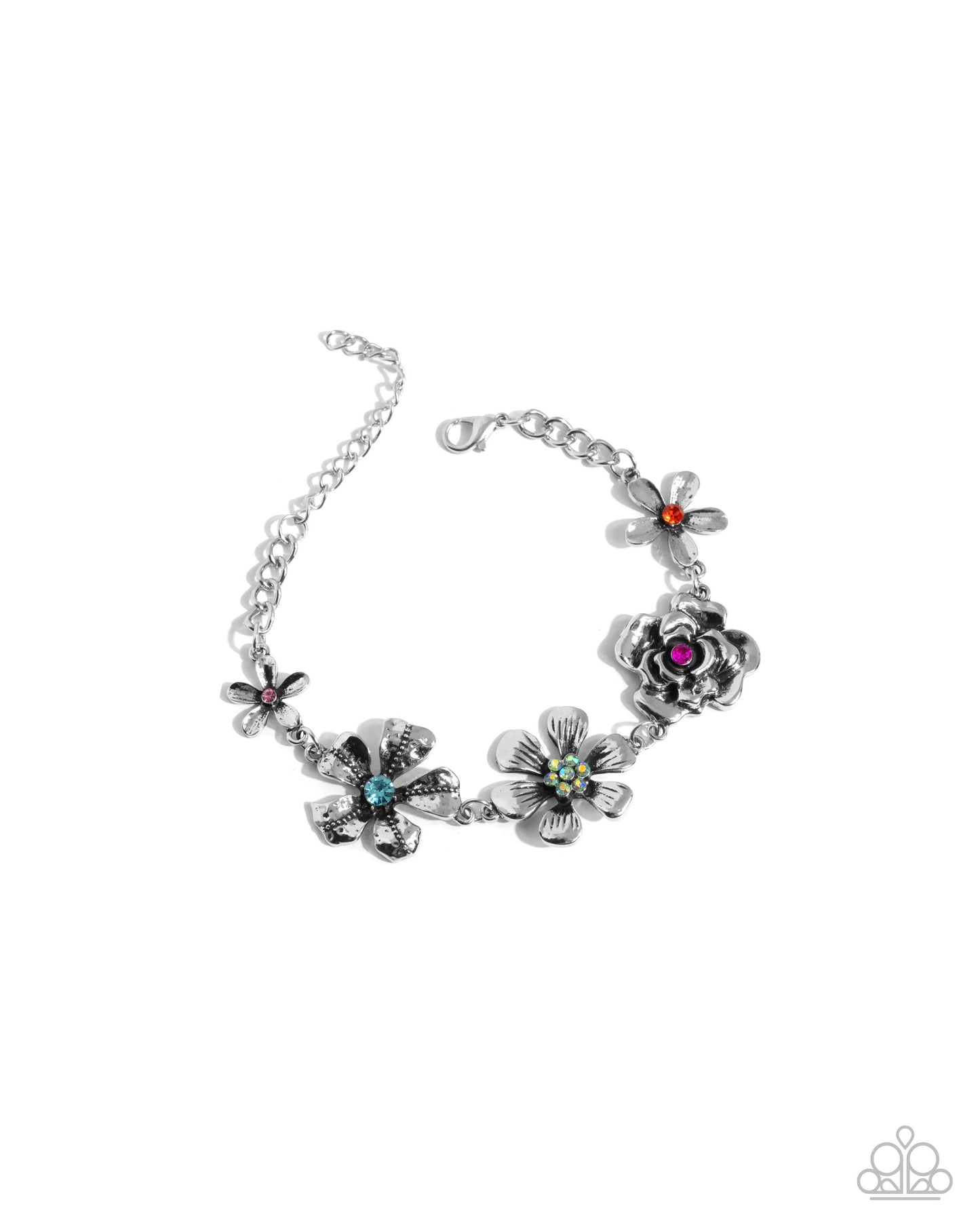 Complete Look  Multi Necklace: "Floral Fate - Multi Bracelet: "Floral Fluke - Paparazzi