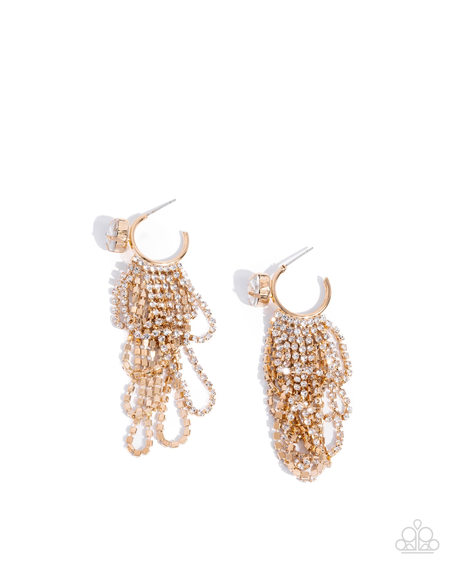 Complete Look - Never Enough Elegance Gold Necklace & Ceaseless Chic Gold Earring Paparazzi N3499