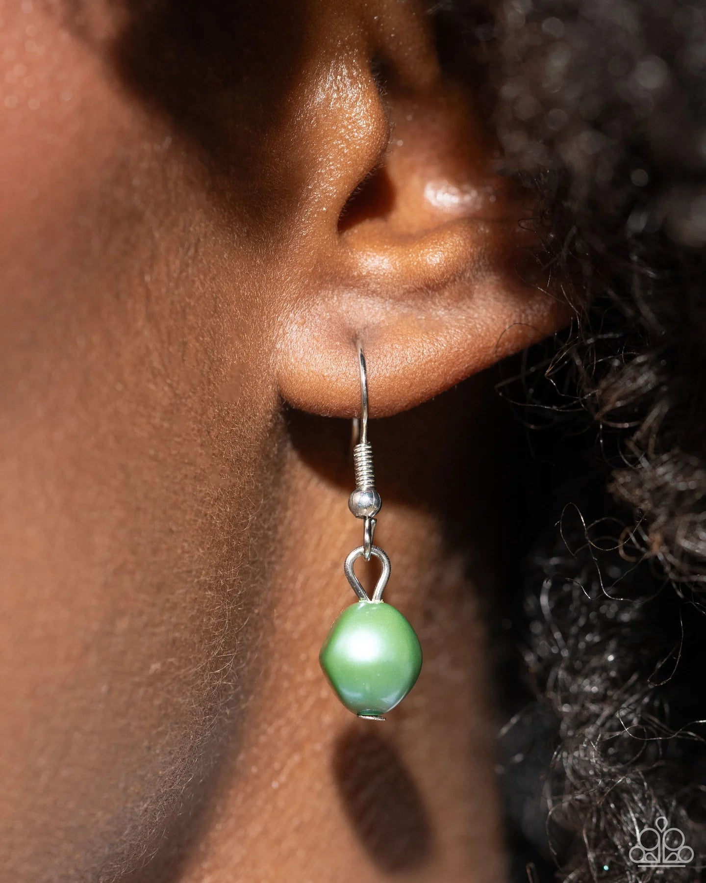 Paparazzi Complete Look - Shape Shifting Sense Green Mint & Silver Bead Necklace & Shape Shifting Season Green Mint Silver Bead Bracelet 2-Piece Set N3810