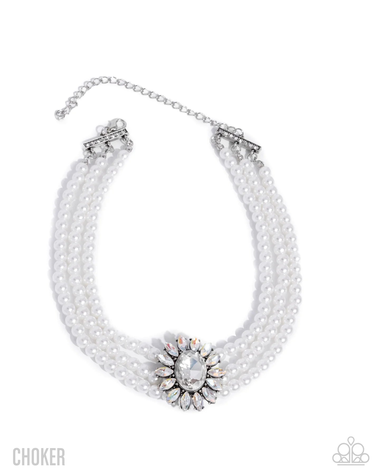 Paparazzi Conscious Chic - Complete Look - White Pearl Necklace & Bracelet 2-Piece Set N4075