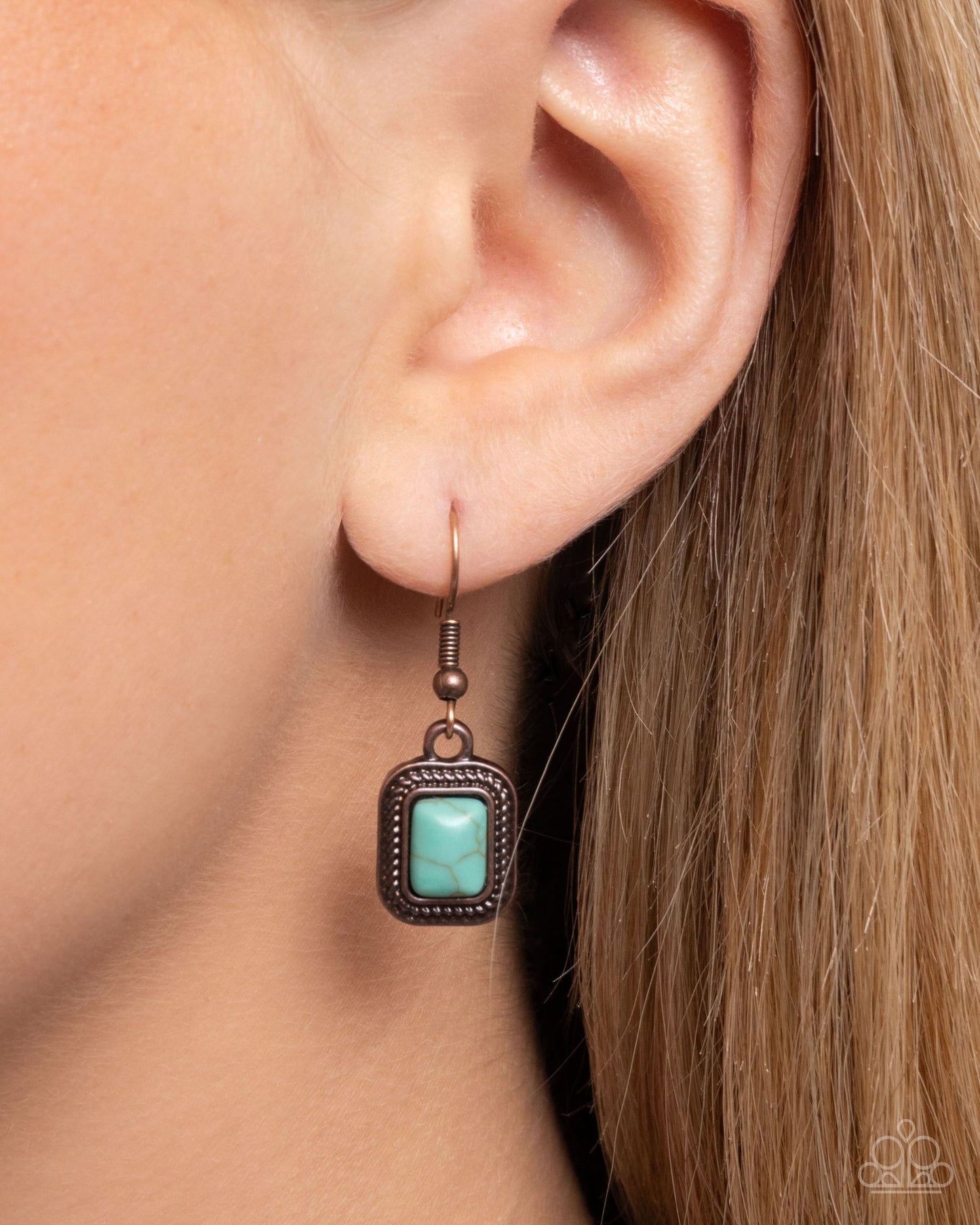 Longhorn Leisure - Copper - Antiqued Copper Southwestern Santa Fe Style Longhorn Skull Pendant Necklace Paparazzi N3493