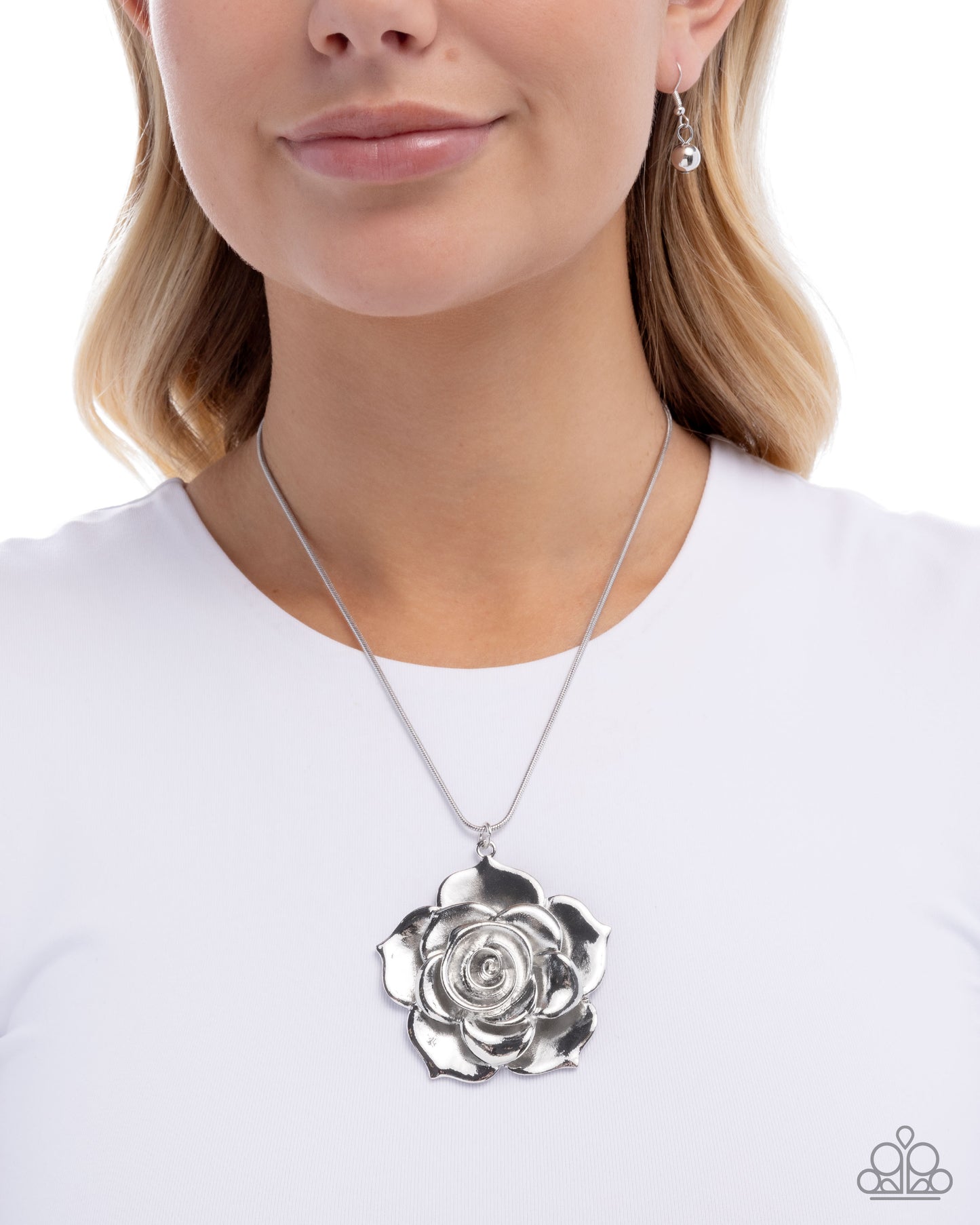 Restful Rose - Silver