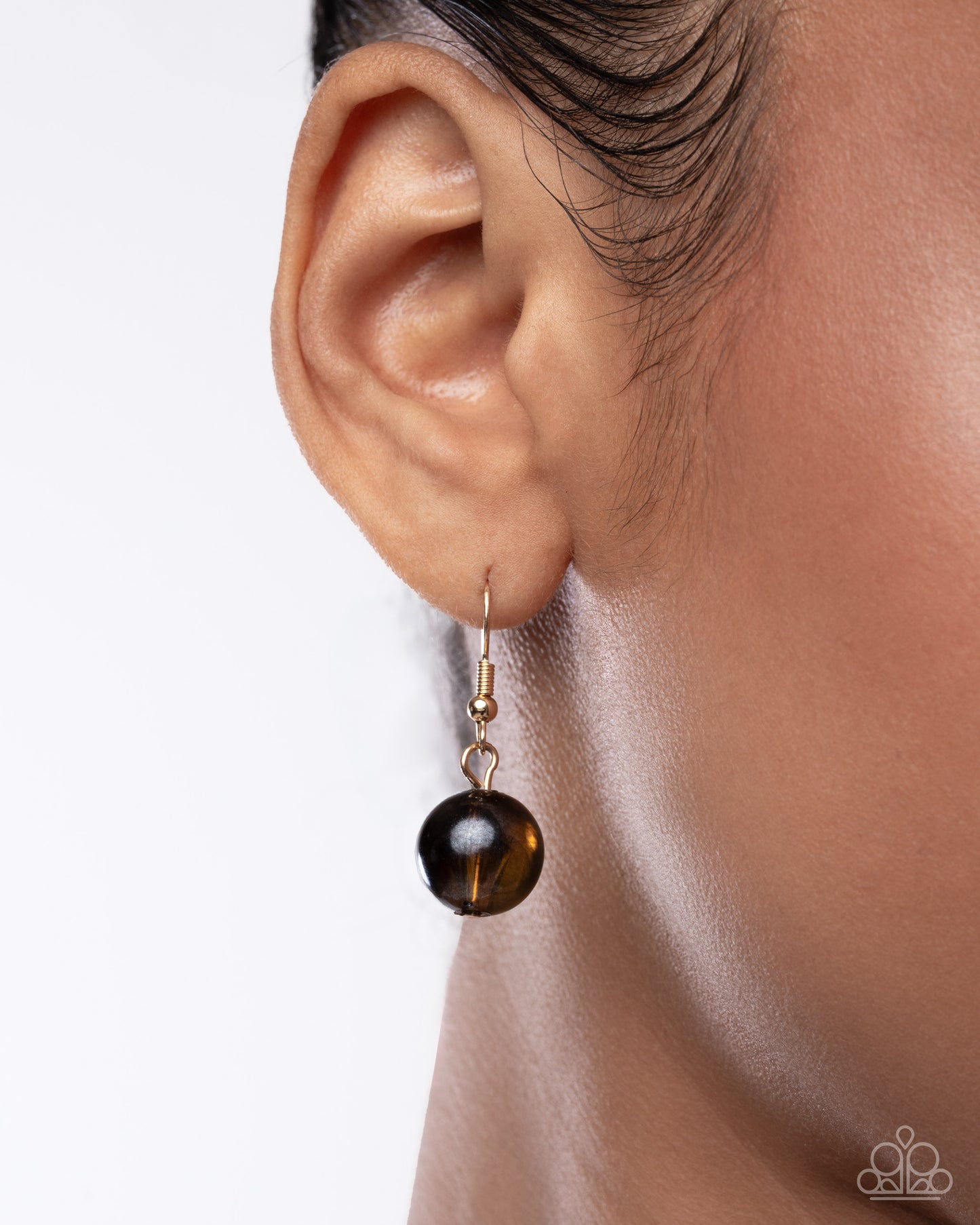 Entrancing Ease - Multi Brown Swirled, Gold Bead & Chili Oil Cording Necklace Paparazzi 2025 Convention Exclusive N3518