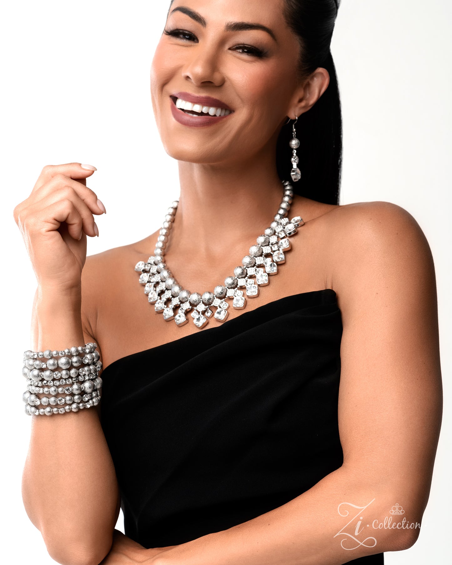 Contemplative Class - White Bracelet Zi Collection 2025 Paparazzi