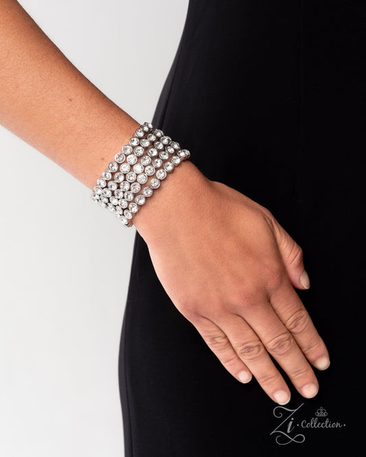Modest Moment - White Zi Collection Bracelet 2025 Paparazzi