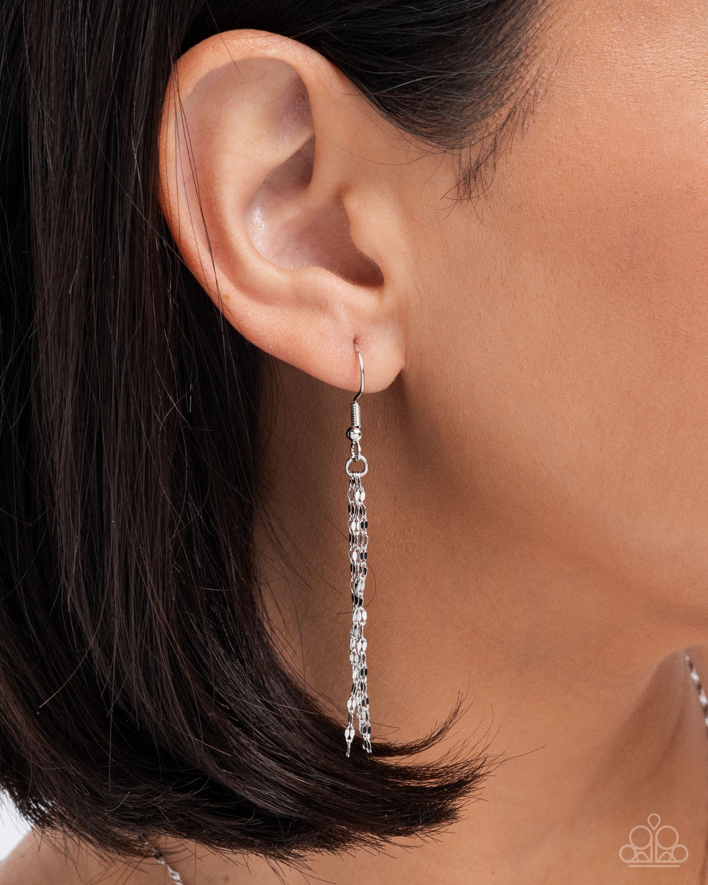 Pumpkin Patch - Orange Pumpkin Silver Fall Necklace Paparazzi