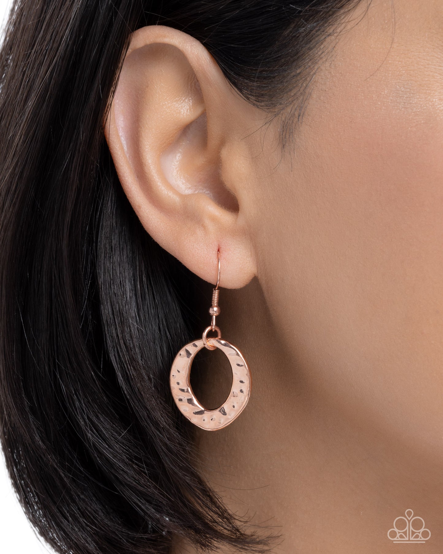 Paparazzi Trendy Takedown - Copper - Shiny Copper Necklace N0045