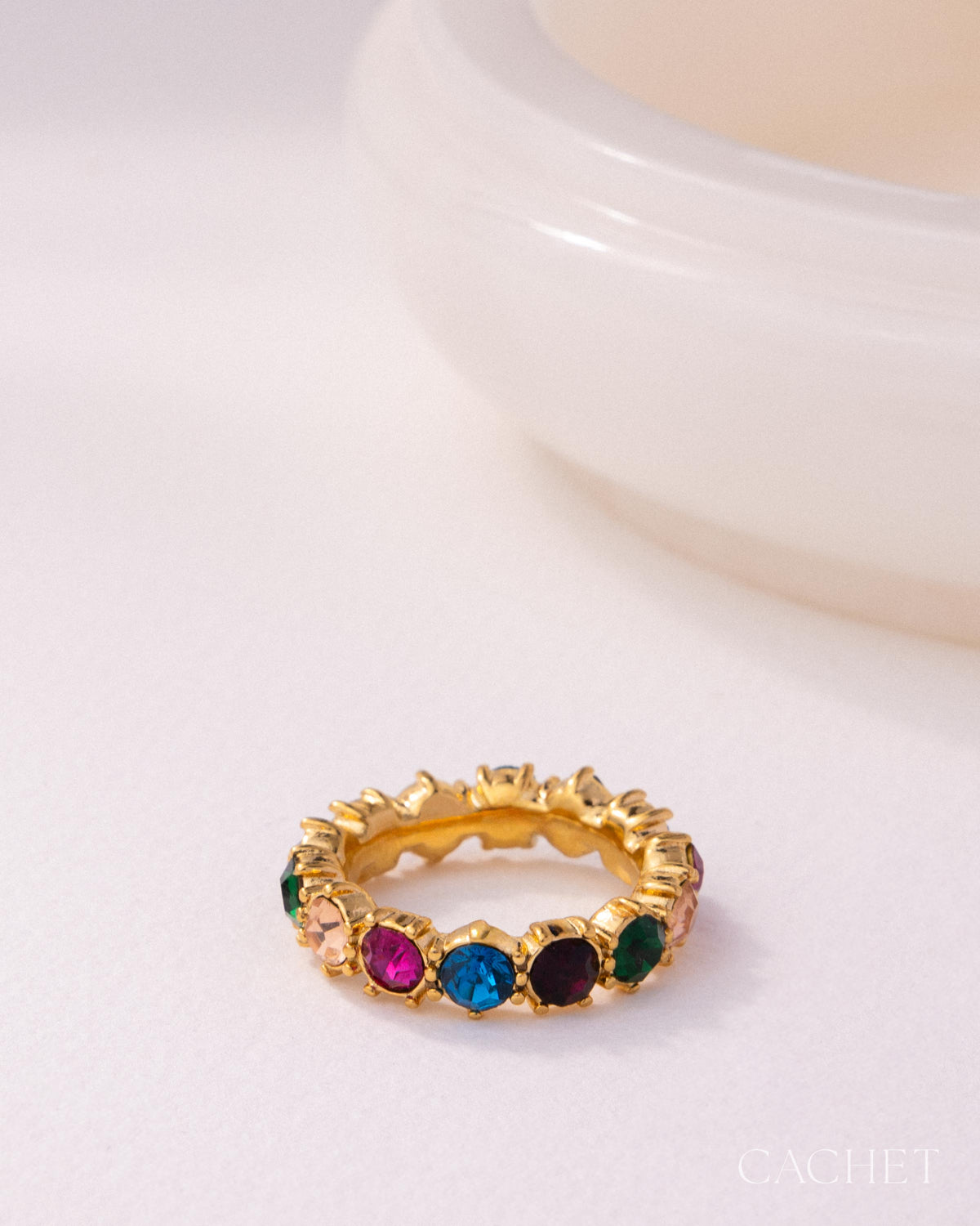 Paparazzi Royaute - Cache Size 6 -18K Gold Ring