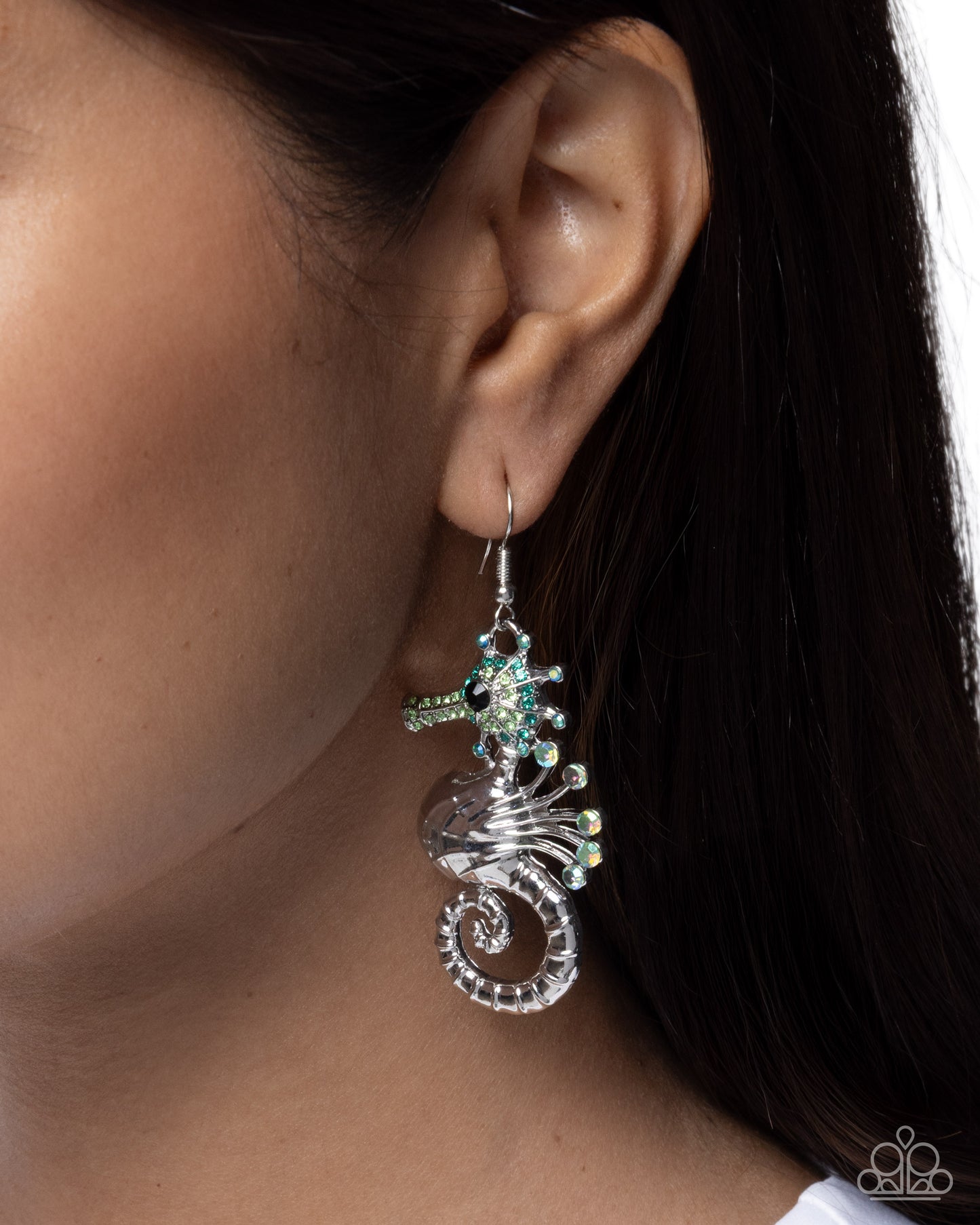 Sea Horse Shimmer - Green