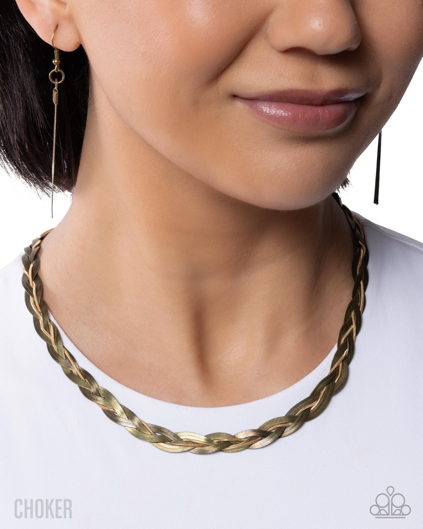 Braided Boundary - Brass