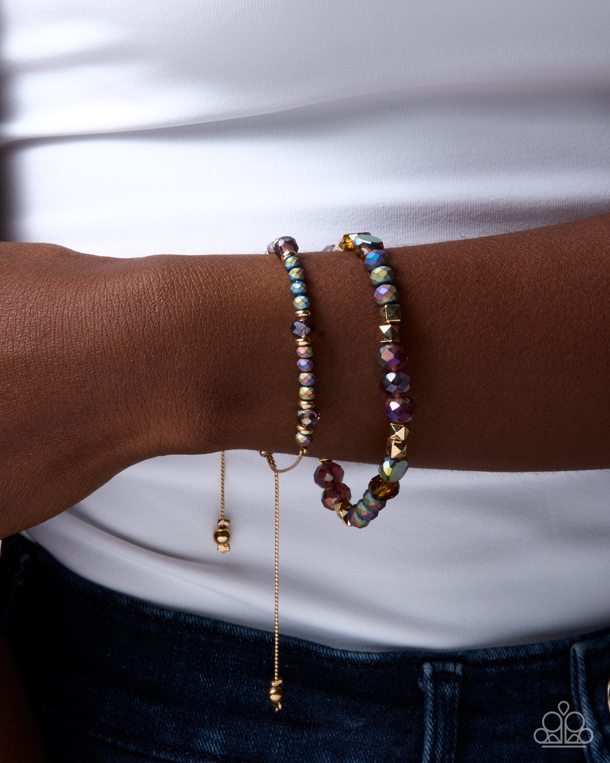 Structured Shimmer - Purple