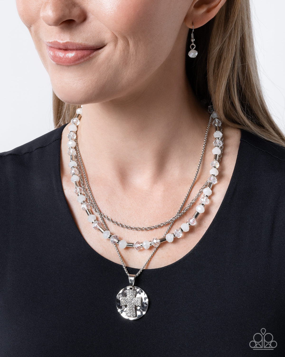 Commanding Cross - White