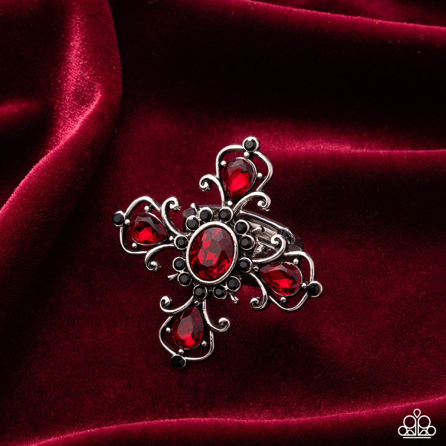 Curly Cross - Red