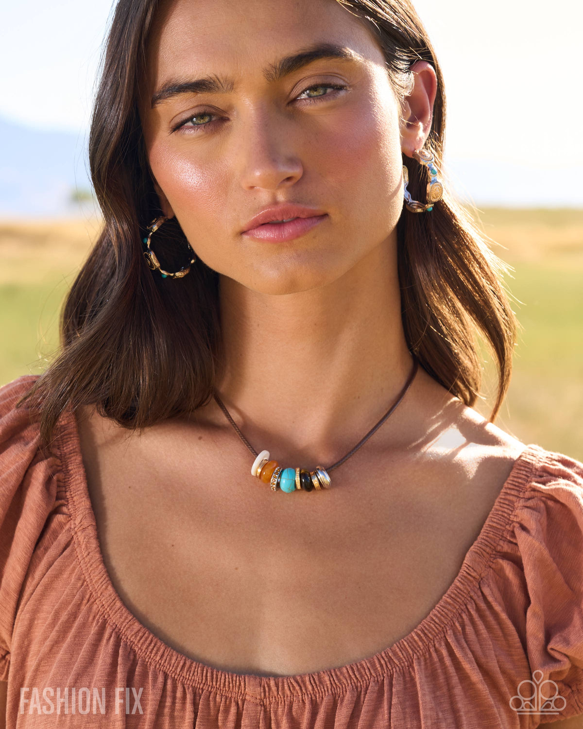 Paparazzi Polished Poignancy Blue Hoop Earring Simply Santa Fe October 2026 Fashion Fix