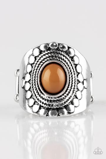 Zen to One Brown Ring R0095