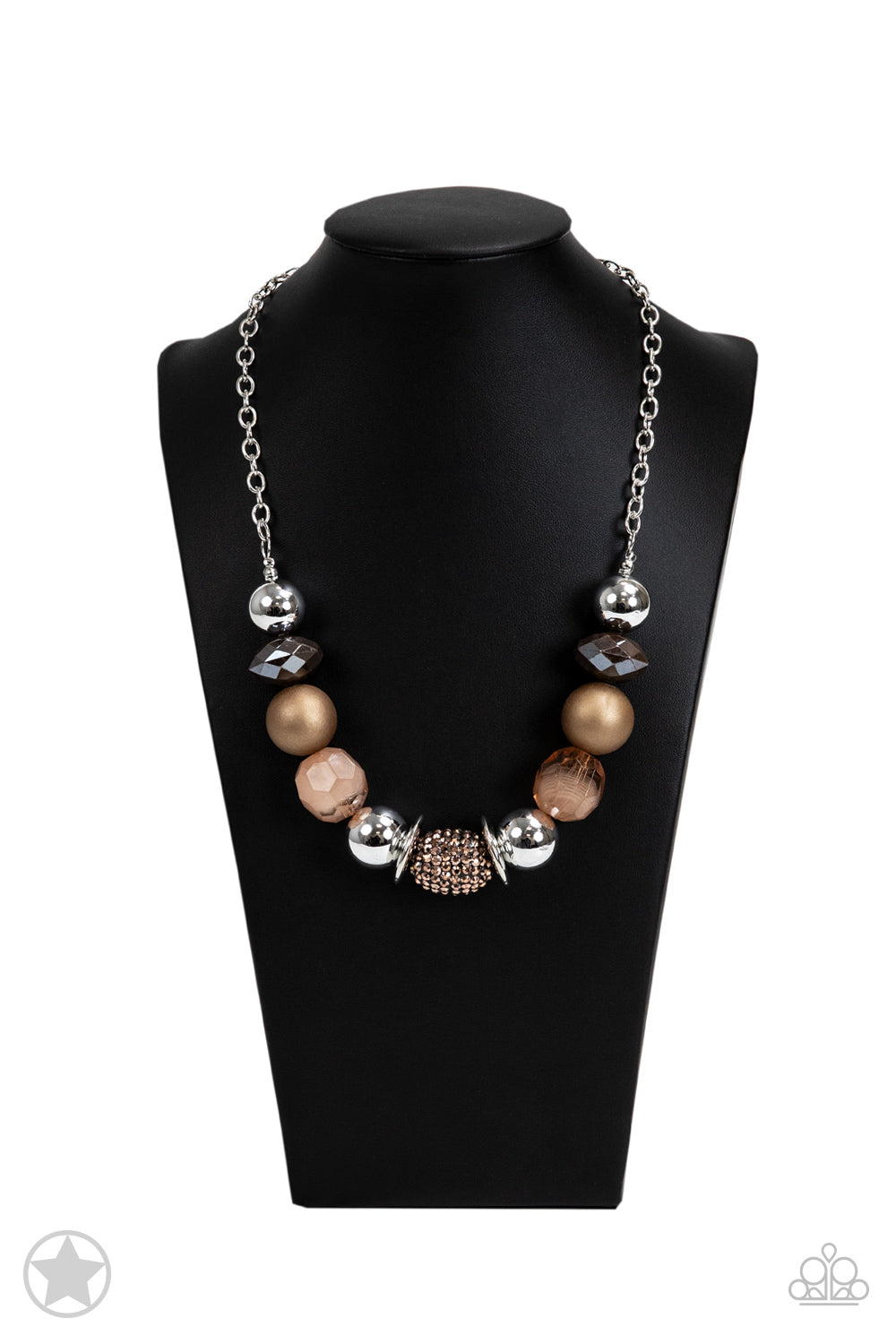 A Warm Welcome Copper Blockbuster Necklace Paparazzi N0665