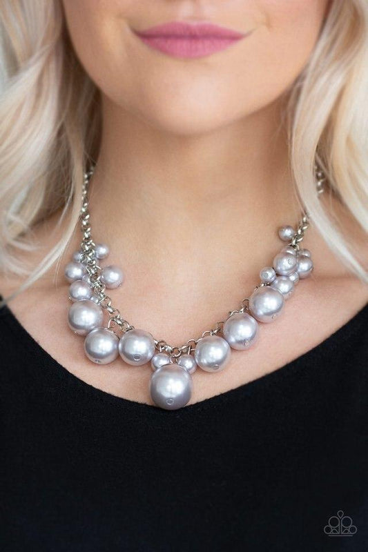 Broadway Belle Silver Necklace Paparazzi N0443