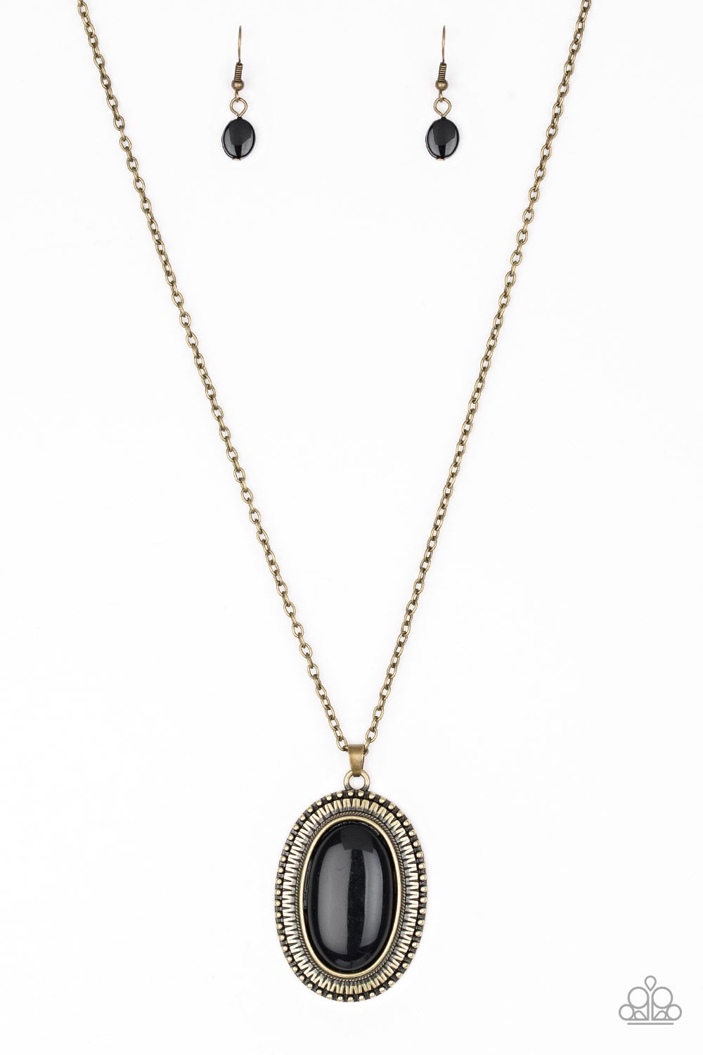 Practical Prairie Brass Necklace Paparazzi N0205