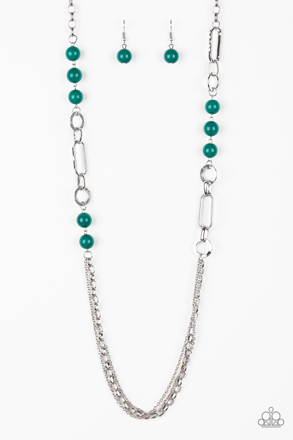 Cache Me Out Green Necklace Paparazzi N0034