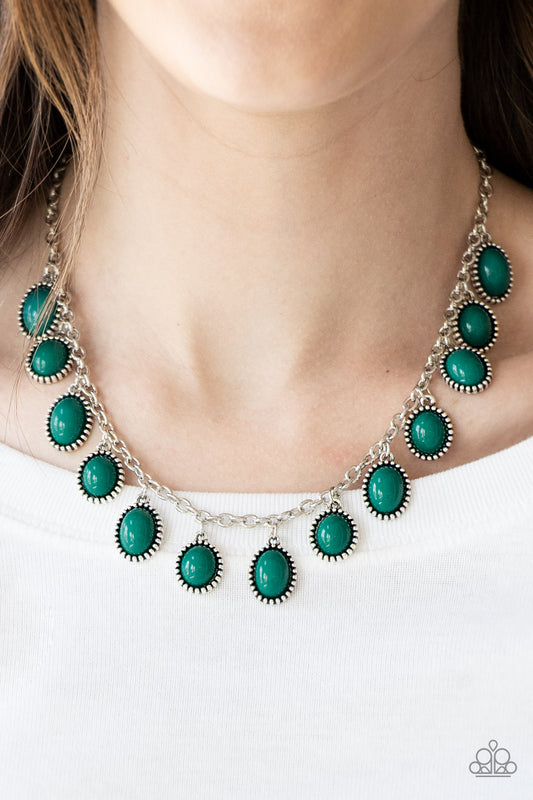 Make Some ROAM! - Green Necklace Paparazzi N0432