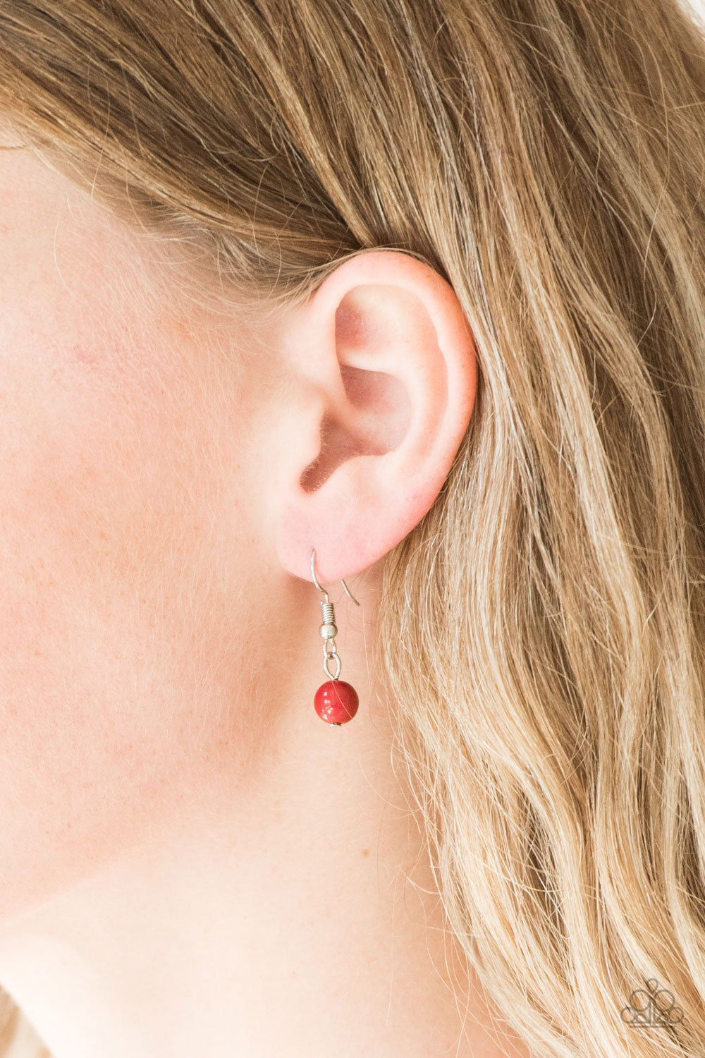 Pretty Pop-tastic! Red Necklace Paparazzi N0031